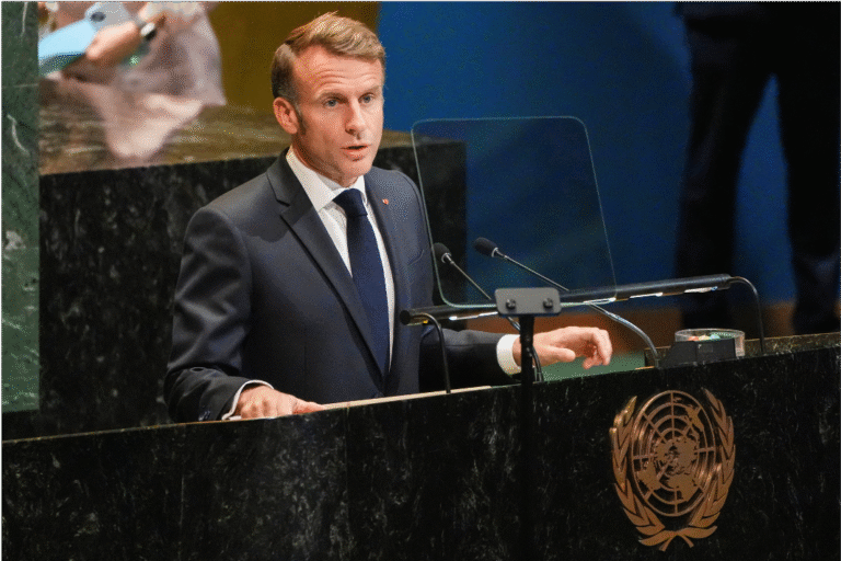 Francia reconoce al Estado palestino en la ONU- Macron apuesta por la paz con condiciones claras