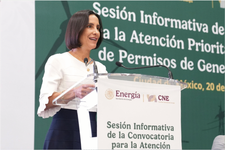 Sener llama al sector privado a invertir en energía eléctrica en zonas clave de México