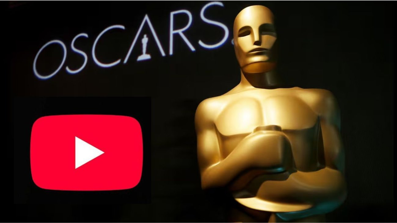 ¡Es oficial! Los Óscar se transmitirán por YouTube a partir de 2029