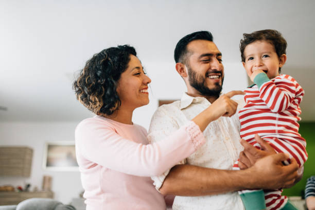 Mexican family portrait